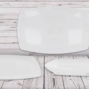 Bandeja Rectangular De Ceramica