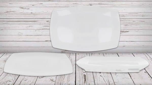 Bandeja Rectangular De Ceramica