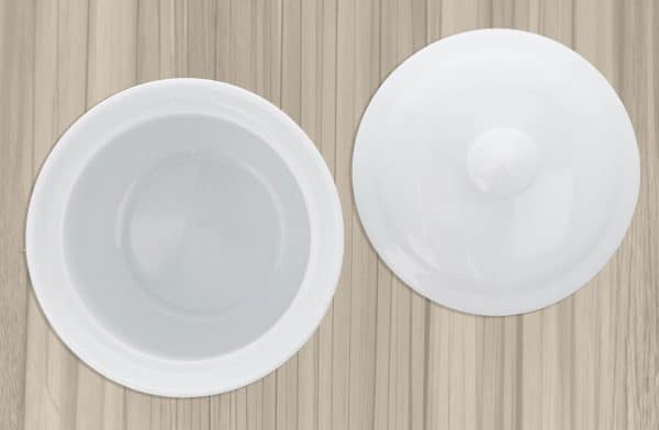 Azucarero de ceramica con tapa - Imagen 3
