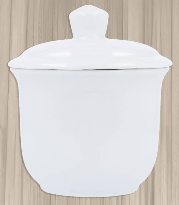 Azucarero de ceramica con tapa - Imagen 2