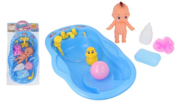 Bebè con bañito