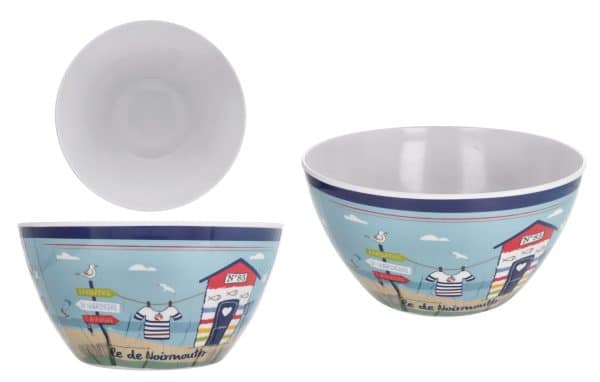 Bowl De Melamina Línea Noirmoutier