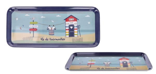 Bandeja De Melamina Rectangular Linea Noirmoutier