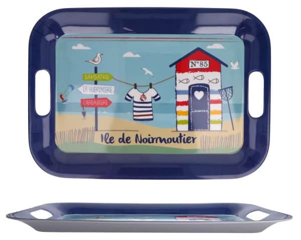 Bandeja de melanima rectangular Linea Noirmoutier - Imagen 2