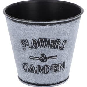 Maceta De Plastico Gris