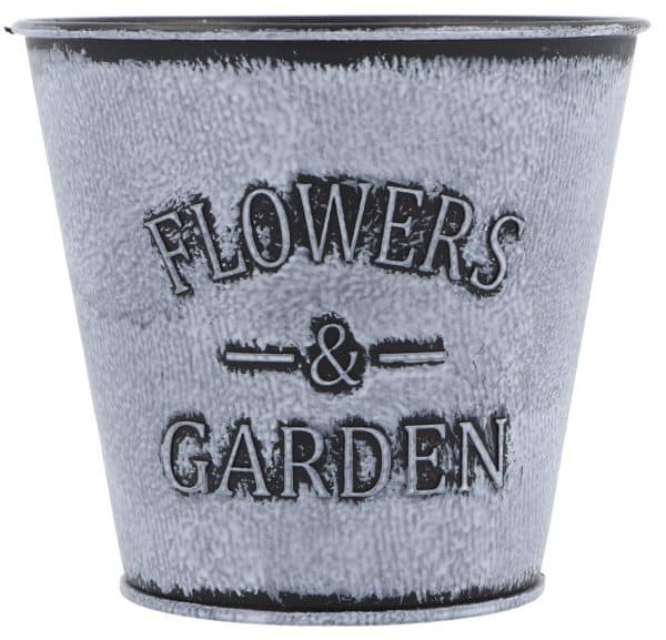 Maceta De Plastico Gris - Imagen 2