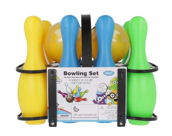 Set De Bowling De Juguete Con Canasto - Imagen 3