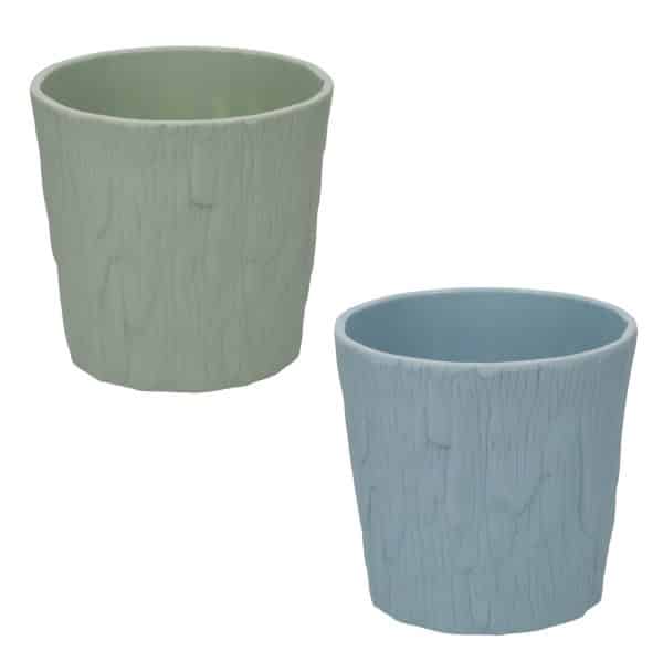 Maceta De Plástico Gris Labrado - Imagen 3
