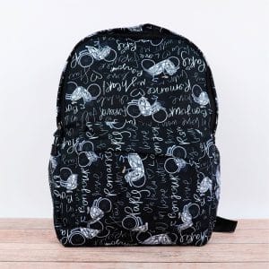 Mochila Picasso Con Estampado De Bicicletas