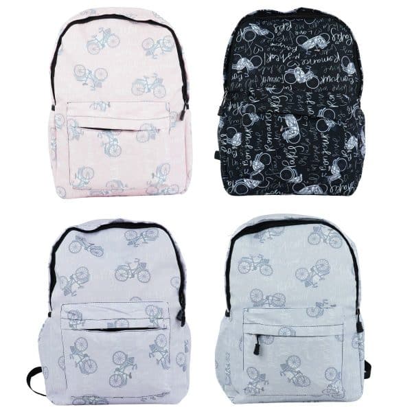 Mochila Picasso Con Estampado De Bicicletas - Imagen 2
