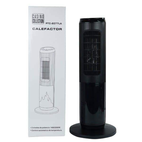 Calefactor Torre Cerámica Efecto Llama - Imagen 2