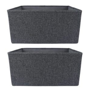 Caja Organizadora De Tela/Carton Plegable X2
