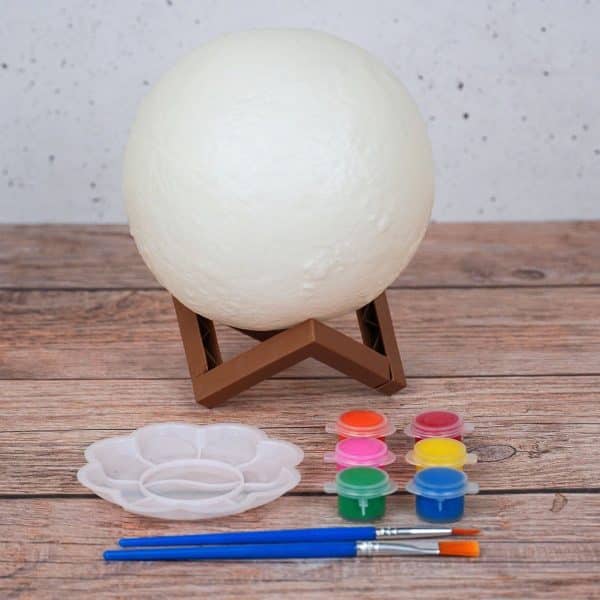 Lámpara Led Con Forma De Luna