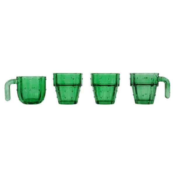 Set De 4 Tazas Apilables Cactus - Imagen 2