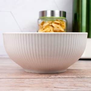Bowl de cerámica labrado
