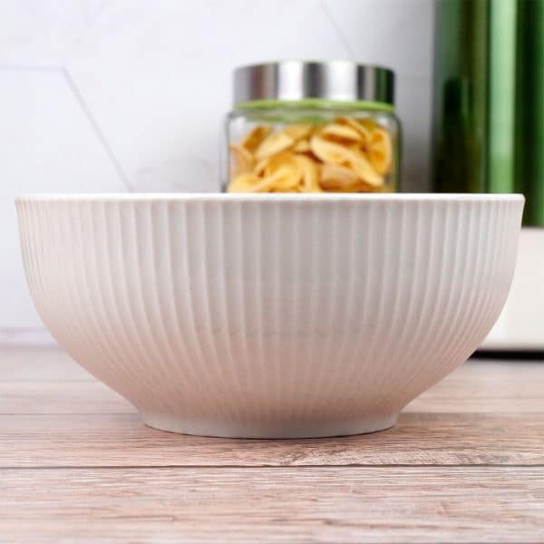 Bowl de cerámica labrado
