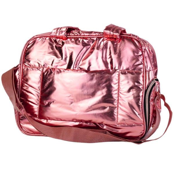 Bolso De Viaje Metalizado Brilloso - Imagen 2