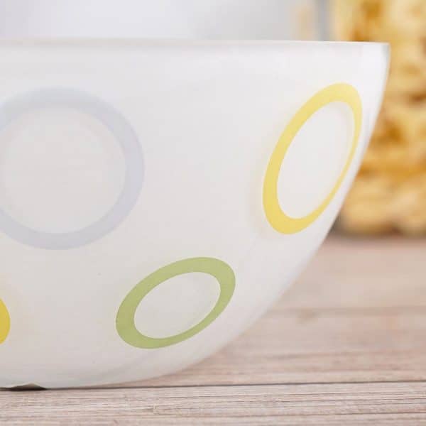 Bowl De Vidrio Con Diseño - Imagen 3
