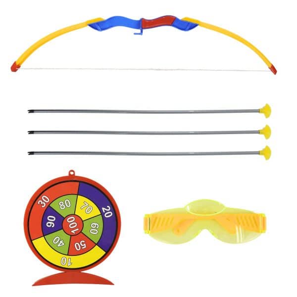 Arco Con 3 Flechas, Tiro Al Blanco Y Lentes - Imagen 2