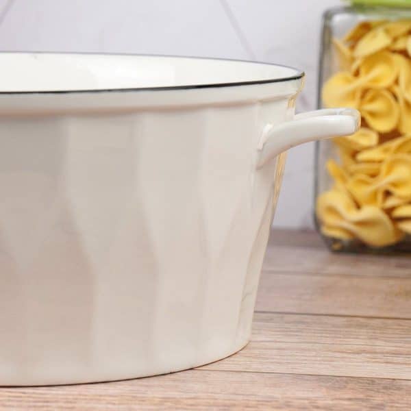 Bowl De Cerámica Con Asas - Imagen 3