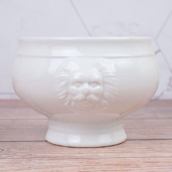 Bowl De Cerámica Labrado León