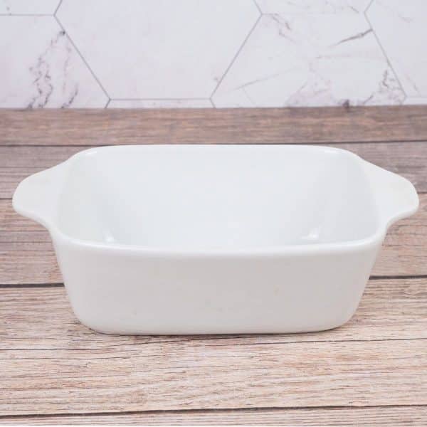 Asadera rectangular de cerámica