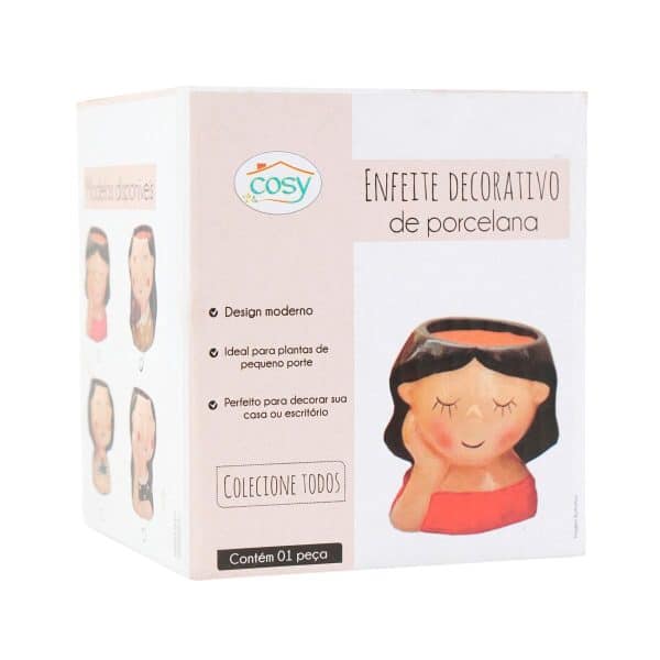 Maceta De Ceramica Con Forma - Imagen 3