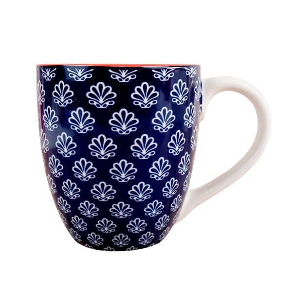 Taza De Ceramica Con Diseño Arabescos - Imagen 2
