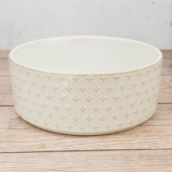Bowl de ceramica labrado