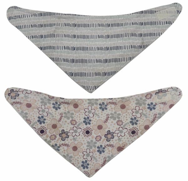 Set de 2 baberos pañuelo - Imagen 3