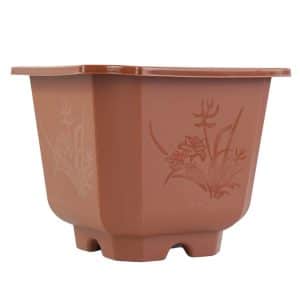 Maceta De Plastico Marron