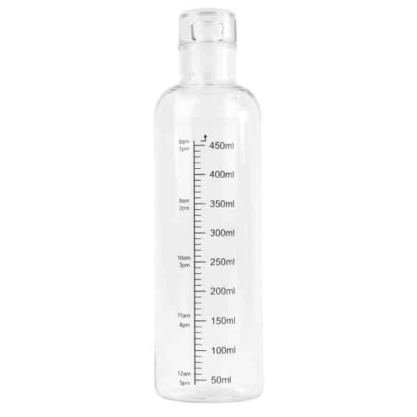 Botella De Plastico Transparente 450Ml