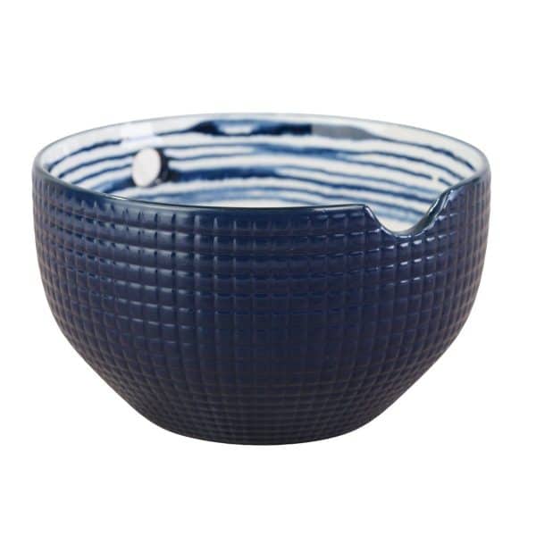 Bowl De Ceramica Labrado Con Orificio Para Palitos - Imagen 2