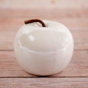 Adorno Manzana De Ceramica