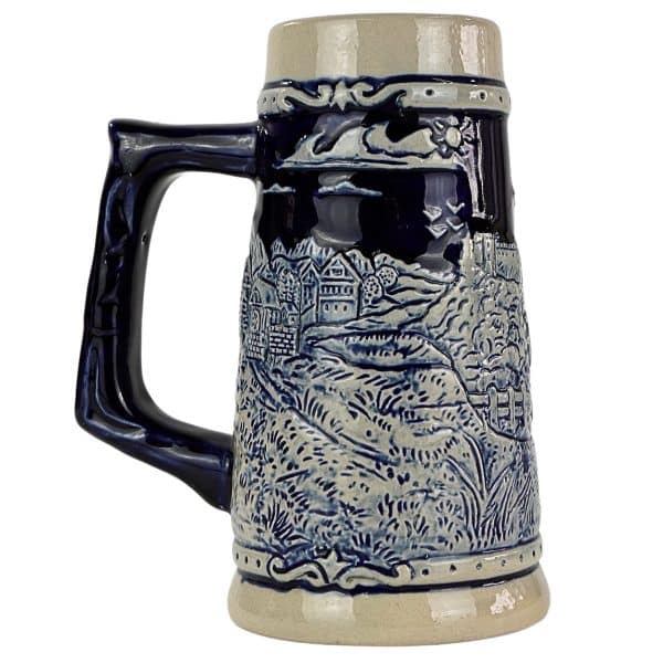 Jarra De Cerveza De Ceramica Labrada