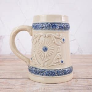 Jarra De Cerveza De Ceramica Labrada
