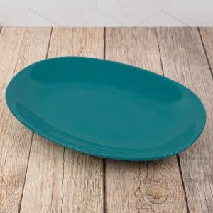 Fuente Oval De Ceramica