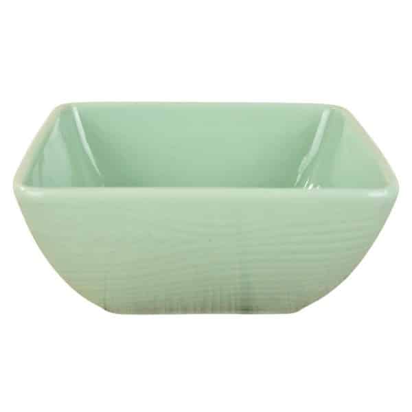 Bowl Cuadrado De Ceramica Labrado - Imagen 2