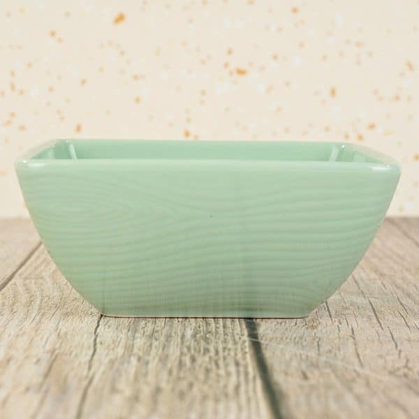 Bowl Cuadrado De Ceramica Labrado