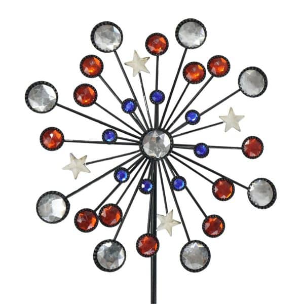 Tutor Para Plantas Con Molinete De Metal Y Vidrio. - Imagen 2