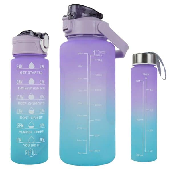 Set de 3 botellas deportivas - Imagen 2