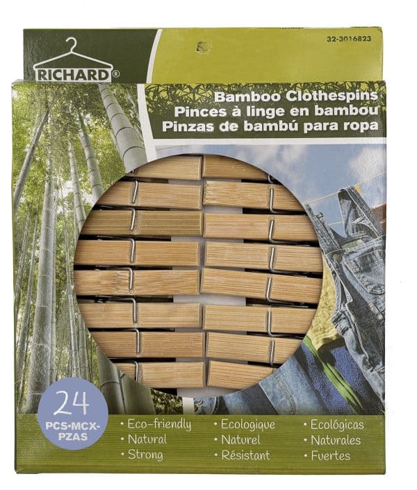 24 Palillos De Bamboo - Imagen 2