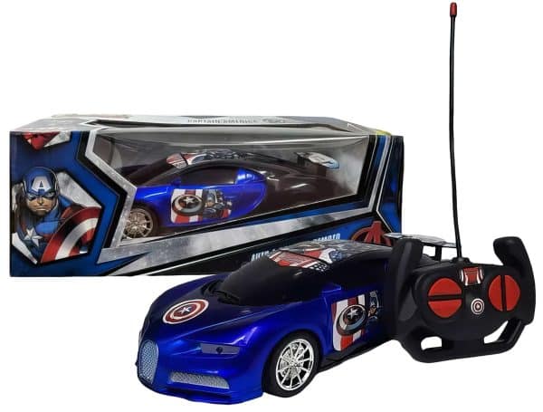Auto radio control capitan américa o Iron man