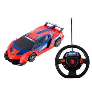 Auto deportivo R/C Spiderman con luces