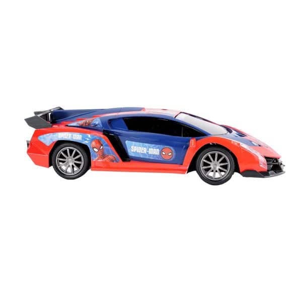 Auto deportivo R/C Spiderman con luces - Imagen 3