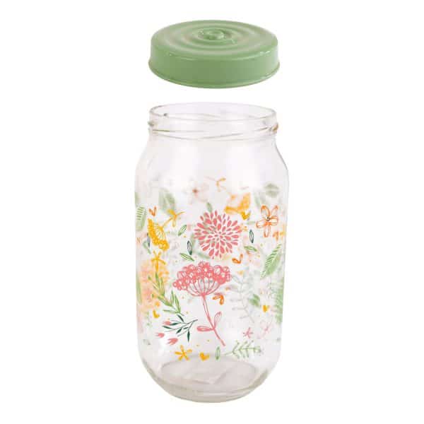 Frasco Herevin De Vidrio 1L Botanic - Imagen 2