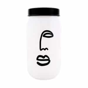 Frasco De Vidrio Herevin 1L Rostro
