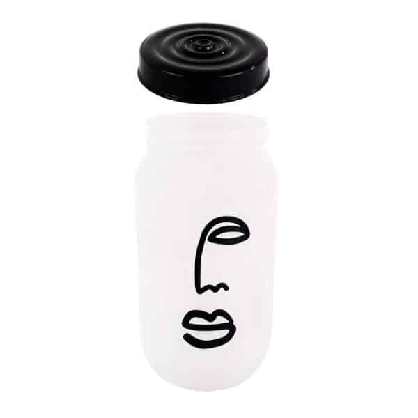 Frasco De Vidrio Herevin 1L Rostro - Imagen 2