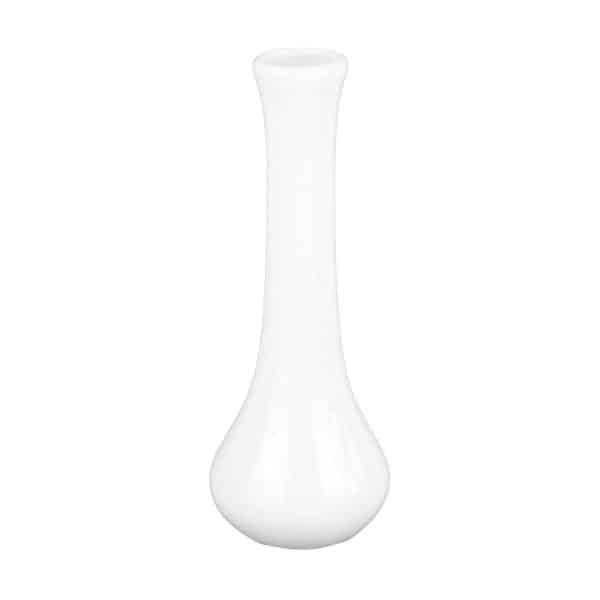 Florero De Ceramica Blanco - Imagen 2