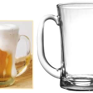 Jarra Cervecera De Vidrio 400Ml